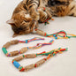 2pcsToy That Attracts Cats To Play - A Natural Cat Toy Made of Rope, Used for Chewing and Dental Care