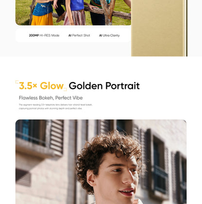 realme 16 Pro+ 5G Smartphone 8G+256G/12G+512G Curved AMOLED Display 144Hz 6.8", Battery 7000mAh, Camera 200MP OIS, IP69K, Quick Charge 80W, Dual SIM, Next AI