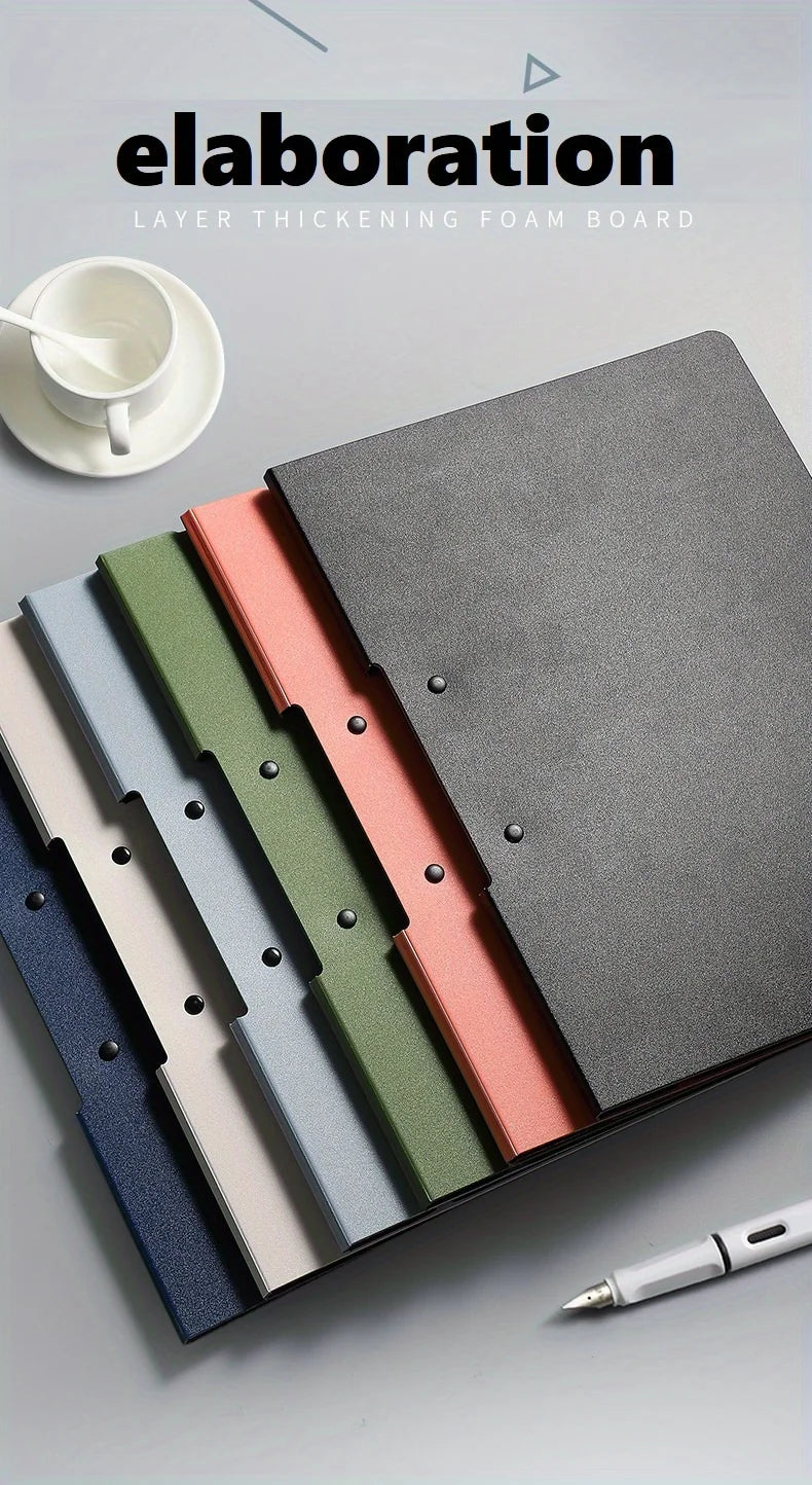A4 Folders Board Test Paper Folder Data Storage Bag File Storage Documents Organizer Clipboard With Cover For Student Stationery