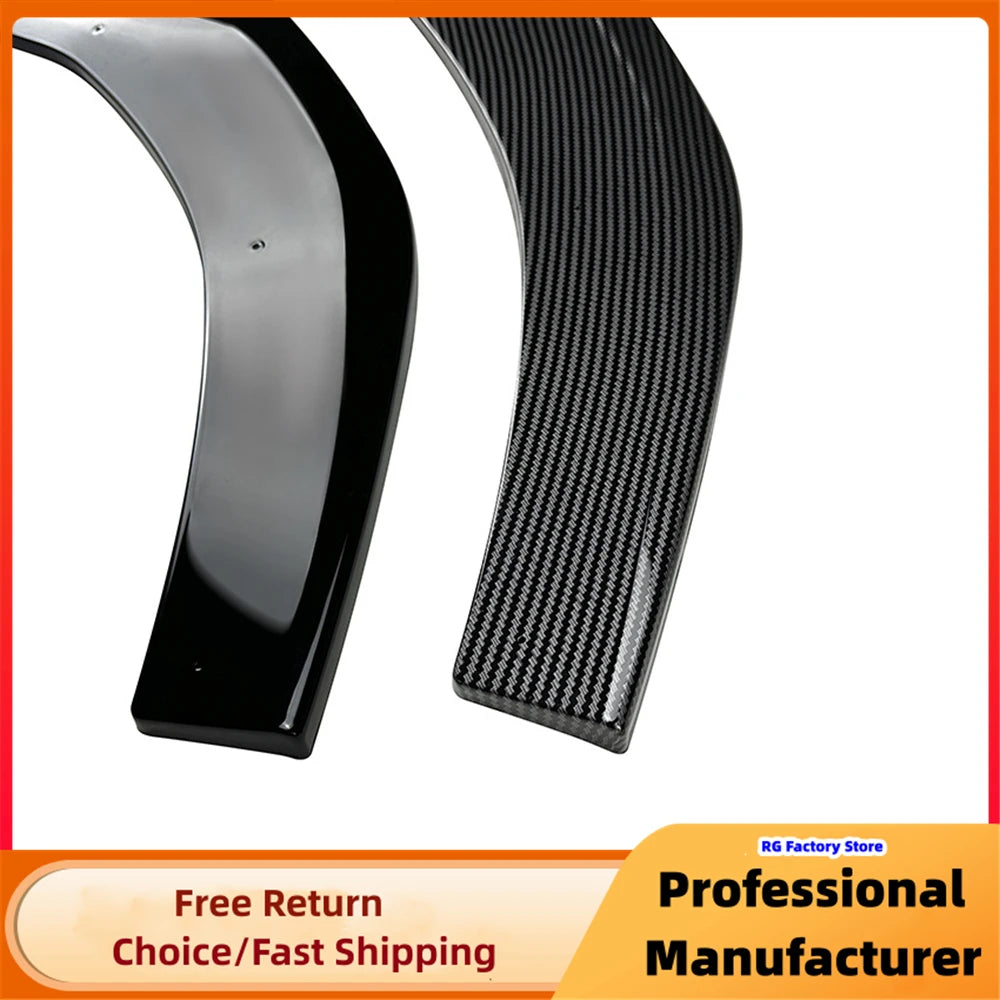 Maxton Style Front Bumper Lip Spoiler For VW Golf MK8 Golf 8 GTI GTD GTE R-Line 2020-2023 Diffuser Splitter Chin Trims Protector