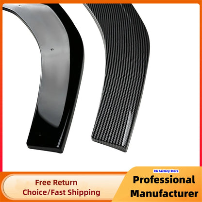 Maxton Style Front Bumper Lip Spoiler For VW Golf MK8 Golf 8 GTI GTD GTE R-Line 2020-2023 Diffuser Splitter Chin Trims Protector