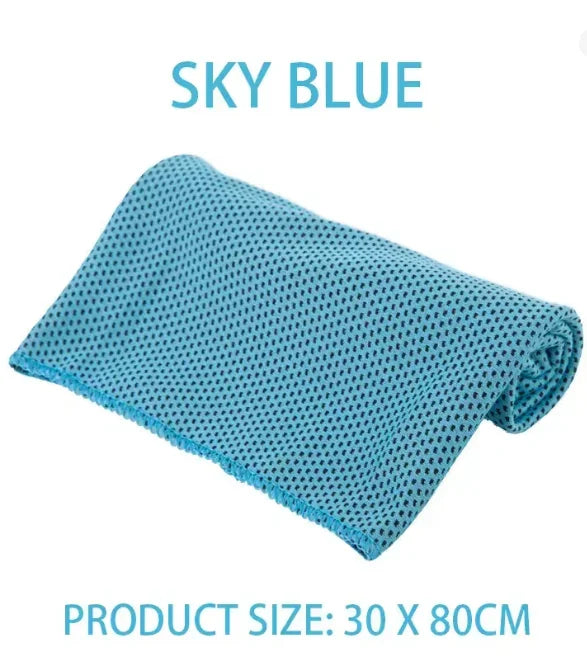 Outdoor Microfiber Quick-Dry Sports Cooling Ice Towel Cold Towel Fitness Cool Towel Camping