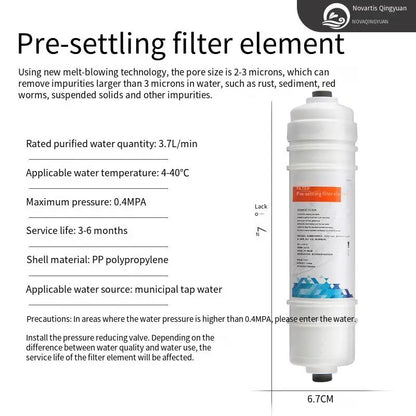 10inch Water Filter Replacement,PP Cotton,T33 Actived Carbon Water Filter Removal The Cholorine,Water Filter System