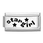 Laser Engraving Piano Heart Star Wings NO.7 Lips Italian Charm Links Fit 9mm Bracelet Stainless Steel Men Women DIY Making Gifts