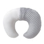 Soft Breathable Nursing Pillow Solid Color Back Support Cushion Baby Feeding Pillow Comfortable Nursing Aid Maternity Essential