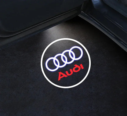 2025 Car Door Welcome Light Led HD Projector Lamp For Audi A3 A4 B8 8P 8V A6 C7 A5 Q5 B7 B6 B9 SLINE QUTTRO RS Q3 Q7 S3 S4 S5 S6