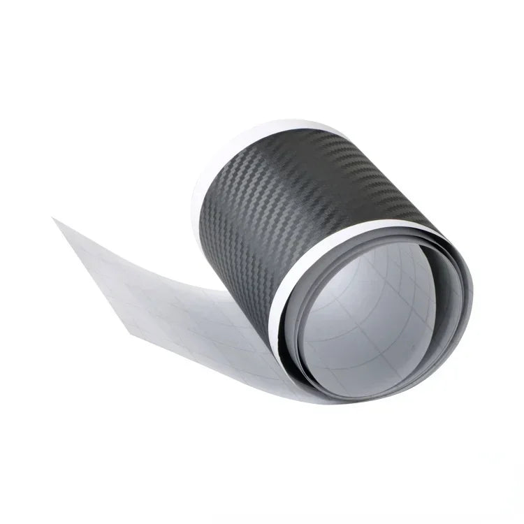 Car Rear Bumper 90/104cm Sticker Carbon Fiber Protective Pad Anti-Scratch Cover Car Edge Board Scuffproof Decal Strip NEW
