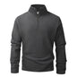 Men's Hoodies Sweatshirts Thicken Warm Fleece Tracksuit for Men Zipper Neck Pullover Men's Winter Clothing Soft Shell Men Hoodie