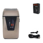 Professional Barber Shaver with Double Foil 9200RPM and LCD Display Mens Shaving Machine for Salon Use