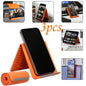 3/1Pcs Portable Phone Stand with Flexible Deformation and Adjustment–Made of aluminum alloy and silicone, non-slip desktop stand