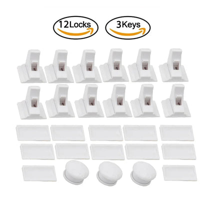 No Drills, No Tools Required - Our Magnetic Child Safety Locks are Easy to Install and Perfect for Cabinets and Drawers