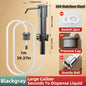 Soap Dispenser for Kitchen Sink Built in Sink Soap Dispenser Brushed Countertop Soap Dispenser Pump Silver Blackgray