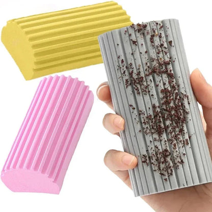 Car Cleaning Sponge 11.5x5.5x4.3 cm Multipurpose Groove Detail Brush Can Also Be Used For Blinds Sofas Armrests  Window Tracks