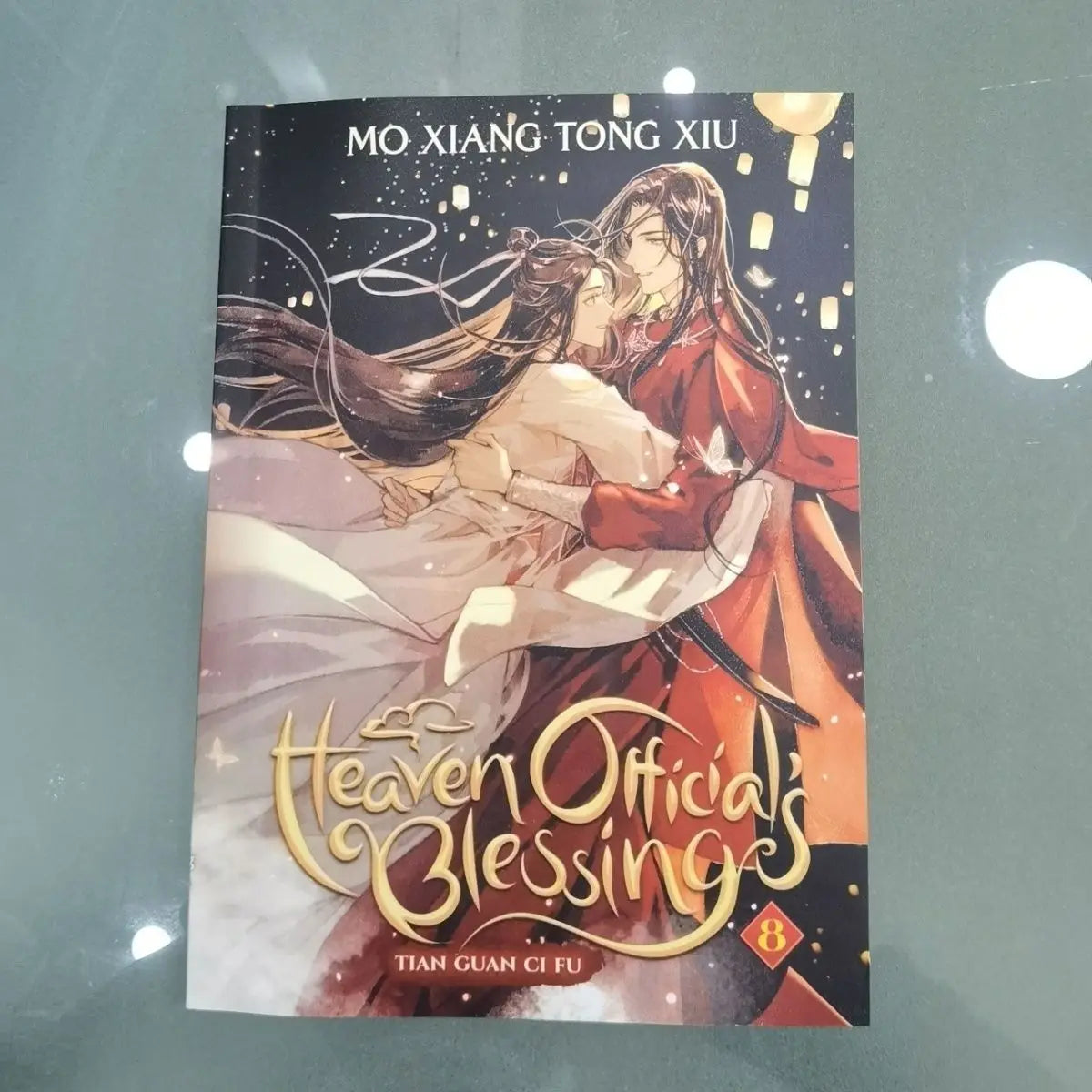 8 books/set Heaven Official's Blessing novel book volume 1-8 ( English version ) Tian guan ci fu write by  Mo xiang tong chou