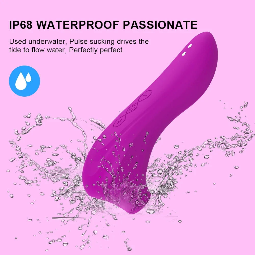 Powerful Clit Sucking Vibrator for Women Nipple Clitoris Sucker Stimulator Female Massager Vibrating Sex Toys Goods for Adult