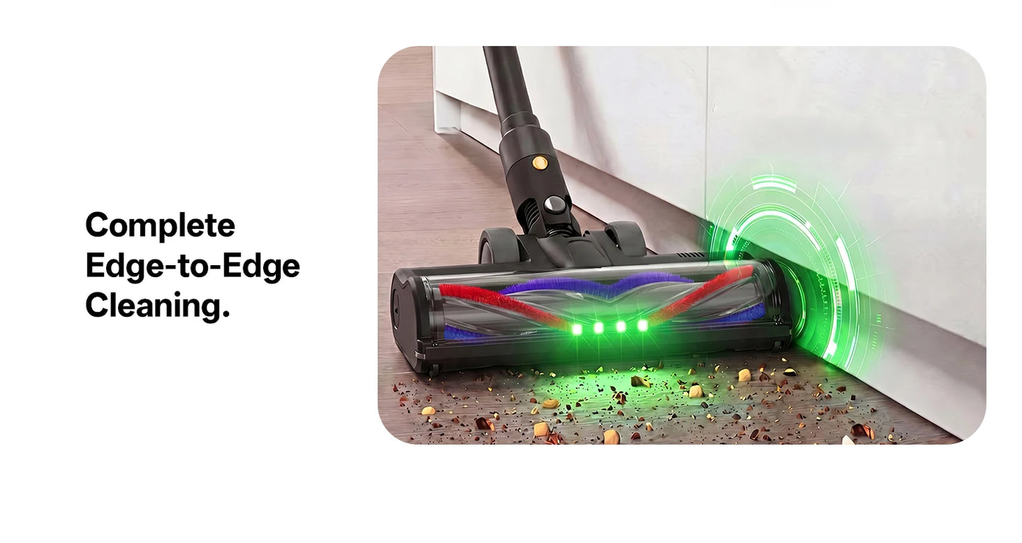 COTIAR V30 PRO 75kPa 800W Cordless Vacuum Cleaner Strong Suction 95 Mins Runtime Handheld Home Appliance Portable Removable Battery