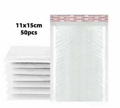 50/100Pcs Pearl Film Waterproof Bubble Bags, Thickened Self-Sealing Foam Envelope Courier Bags for Express Packaging,