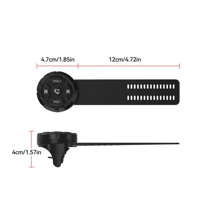 Car Steering Wheel Control Button 5key Bluetooth-compatible Wireless Remote Controller for Car Radio Music Player Android Switch
