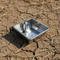 Livestock Drinking Vessel Large Capacity Stainless Steel Water Trough Automatic Refill Bowl for Sheep Goats Cattle Horse Barn