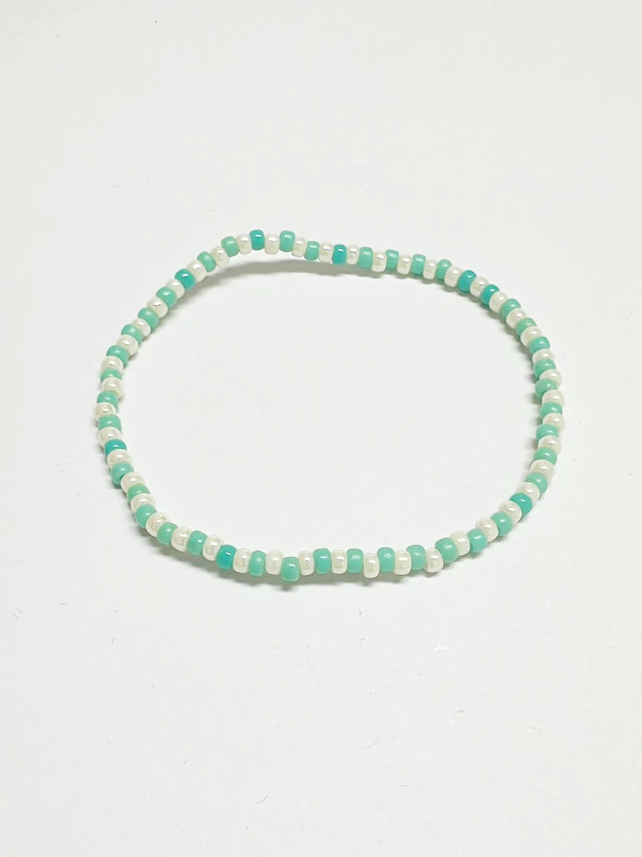 3mm Bohemian ladies beaded bracelet color mix and match fashionable versatile bracelet jewelry