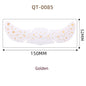 1pc Hot Stamping Freckles Makeup Sticker Metallic Radiation Golden Silver  Fake Freckles Temporary Tattoo Stickers Face Makeup