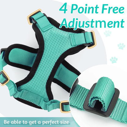 Adjustable Anti-Escape Small Cat Belt Kitten Harness Light Breathable Soft Pet Vest Wiring Harness Traction Belt Kitten Walking