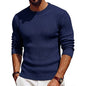 Luxury Knite Crew Neck Sweater Man Cable Long Sleeve Pullover Casual Knitted Shirts Work Jumper Spring Mens Coats Autumn Tops