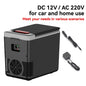 10L Mini Refrigerator For Car Home Travel Refrigerator 12V 220V Auto Freezer Cooler & Warmer Electric Car Fridge Portable Icebox EU Plug