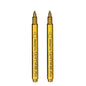 1/2PCS Gold Silver Metallic Marker Pen Waterproof Permanent Paint Marker Pen for Rock, Mug, Ceramic, Glass DIY Painting Supplies
