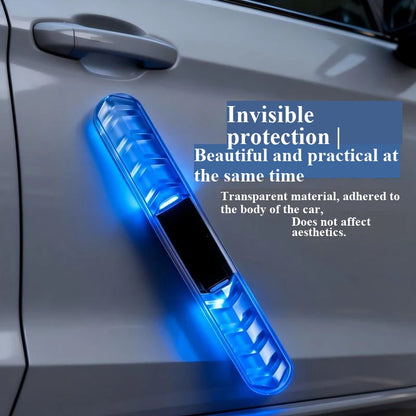 Car doors, electric motorcycles, anti scratch and anti-collision strips, solar warning and anti rear end collision lights, no wi