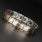 Hot Sale Luxury Fashion Health Energy Bracelet Men Stainless Steel Bio Magnetic Anti-fatigue Anti-radiation Bracelets Jewelry