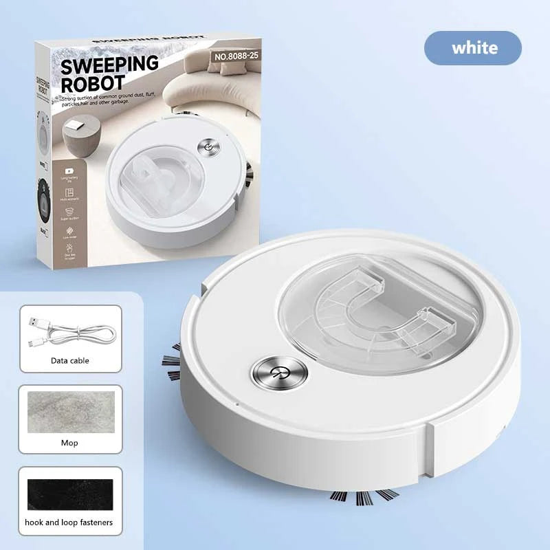 Fully Automatic Robot 3-in-1 Efficient Cleaning Scanning Suction Dragging Integrated Clean Machine Rechargeable Sweeping Robot
