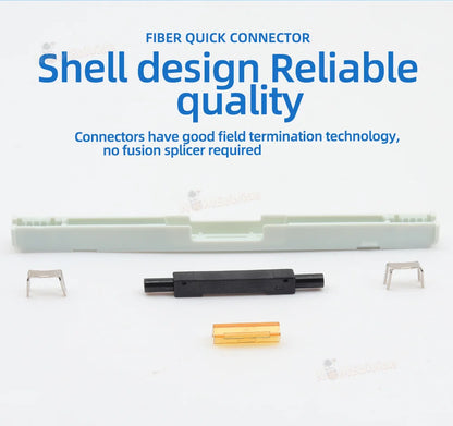 L925BP Fiber Optic Mechanical Splice for Drop Cable Splice Bare Fiber Cold Connector with Housing Mechanical Splice Big sale