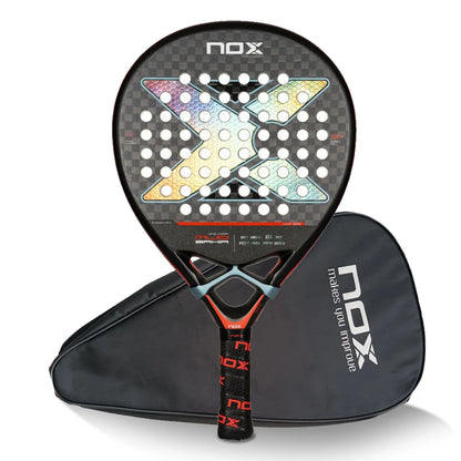 Nox 3D Carbon Fiber Power Racket, Stereo Structure Rebuild Tennis Hit Experience, Immersive Advanced Court, Tech Enabled 2023-26