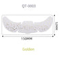 1pc Hot Stamping Freckles Makeup Sticker Metallic Radiation Golden Silver  Fake Freckles Temporary Tattoo Stickers Face Makeup