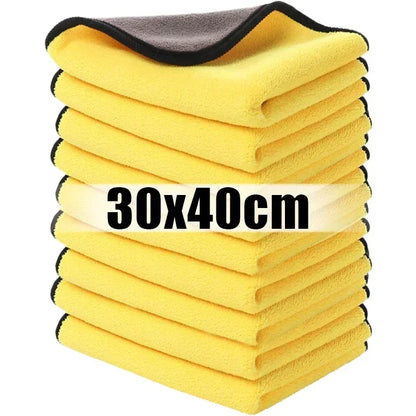 Microfiber Cleaning Towel Car Wash Cloth Professional Detailing Drying Towel Soft Absorbent Microfiber Car Cleaning Accessories