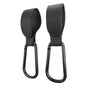 1/2pcs PU Leather Baby Bag Stroller Hook Pram Cart Organizer 360 Degree Rotatable Hook High-quality Crochet Stroller Accessories