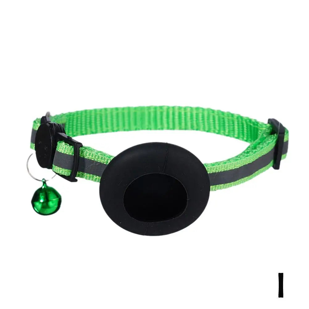 Reflective Adjustable Cats and Small Dogs Collars with Bells Pet Supplies Anti-strangling Cats Necklace Breakaway Cat Collar