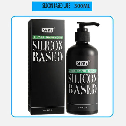 300ml Long-Lasting Silicone Based Lubricant for Sex Toy Stringy Anal Lube Suitable for Bathroom And Underwater Use For Men Women