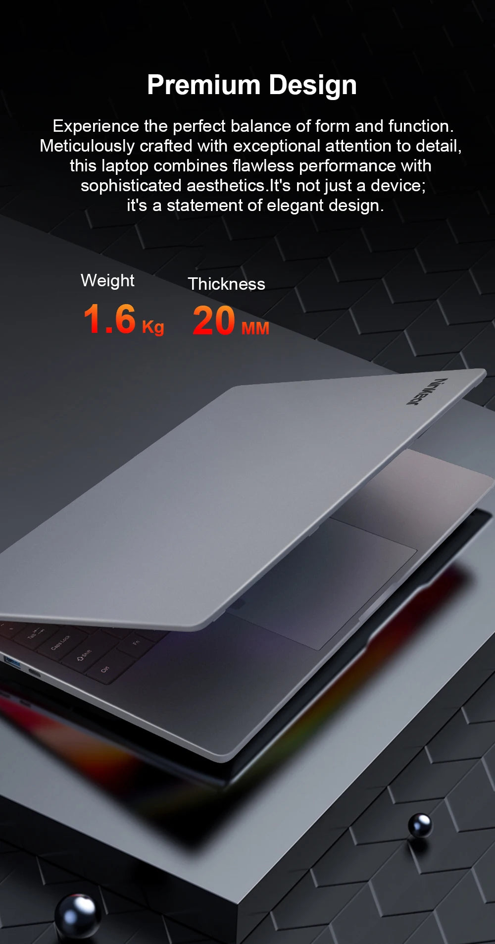 Ninkear A15 PLUS Laptop 15.6" IPS FHD AMD Ryzen 7 5825U Notebook 16G DDR4 +1TB SSD WIFI 6 Windows 11 PRO Office Computer