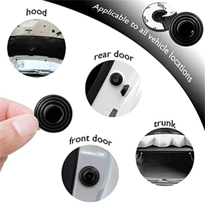 10/20 Pcs Car Door Pads Shock-Absorbing and Silent Mat Anti-collision Silicone Door Protector Stickers Buffer Gasket Accessory