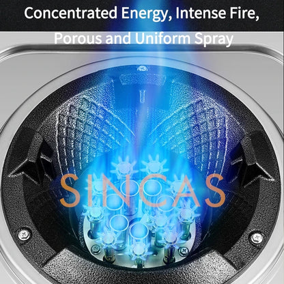 Low Pressure Fierce Fire Stove Slow Fire Intense Fire Single Stove Natural Gas Commercial Prevent Air Leakage Restaurant Hotel