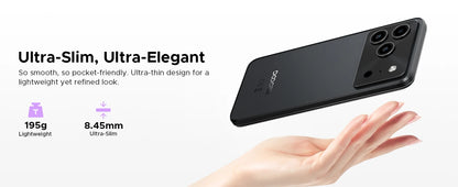 DOOGEE Note56 Plus Smartphone Android 16 48GB+256GB 6150mAh Large Battery 6.56'' 90Hz Display UNISOC T7225 50MP Camera NFC