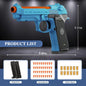 SIG17 Throwing Shell Soft Bullet Toy Gun with Blowback Outdoor Sports CS Game Pistol Launcher Model Birthday Gift