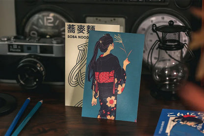 30 Sheets/Set Showa Monogatari Series Postcard Japanese Girl illustration Greeting Cards Message Card Business Gift Card