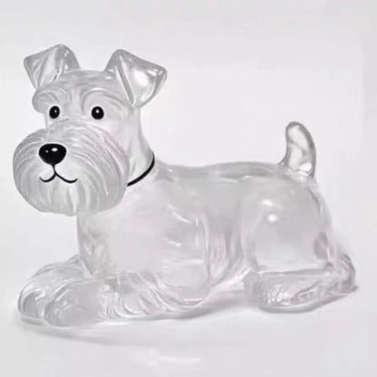 New Clear Puppy Hair Memorial Keepsake Capsule Pet's Dog Fur Container DIY Pendant Keychain Decor Pet Lovers Home Display Gifts
