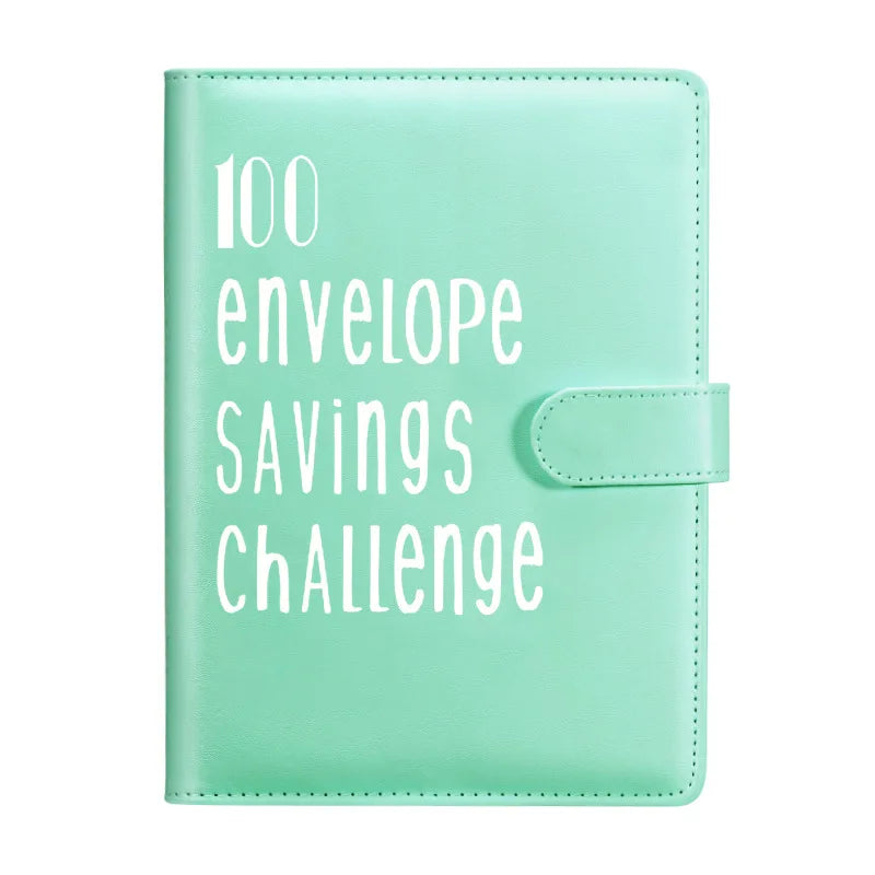 Save Savings Challenges Loose-Leaf Binder Budget Binder with Cash Envelopes Money Organizer System 100 Envelope Challenge Binder