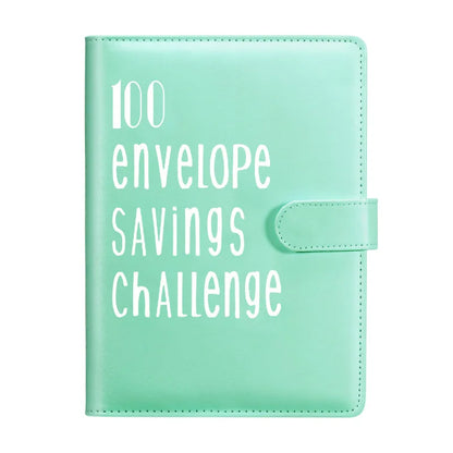 Save Savings Challenges Loose-Leaf Binder Budget Binder with Cash Envelopes Money Organizer System 100 Envelope Challenge Binder