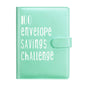 Save Savings Challenges Loose-Leaf Binder Budget Binder with Cash Envelopes Money Organizer System 100 Envelope Challenge Binder