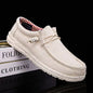 Men's Casual Shoes Lightweight Loafers Soft man Canvas Shoes Vulcanized Shoes for men Driving Flat Shoe Slip-on Outdoor Sneakers
